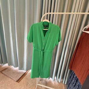 Maggy London Vibrant Green Dress